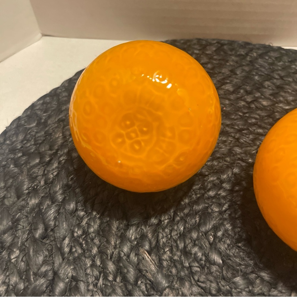 Glass blown oranges Murano style - Orange Color - Picture 8 of 8